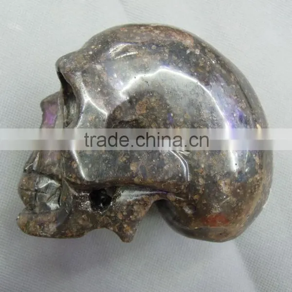 Unique Crystal Carving Skull Fengshui Crystal Products Good for Home Decoration photo-2