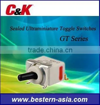 C&K GT13MSCBETR Toggle Switches(GT Series)