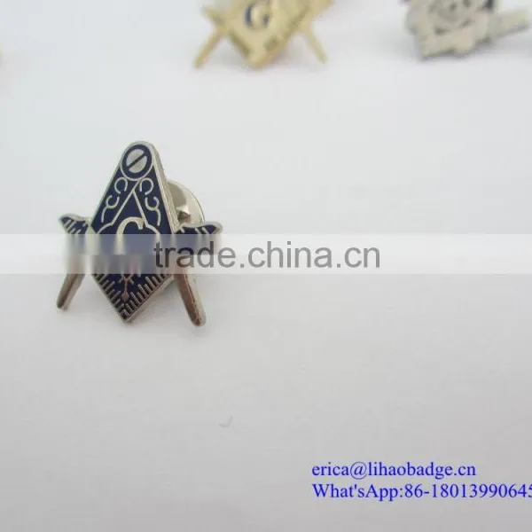 Cheap Custom Quality Metal Masonic Lapel Pin Badge photo-5