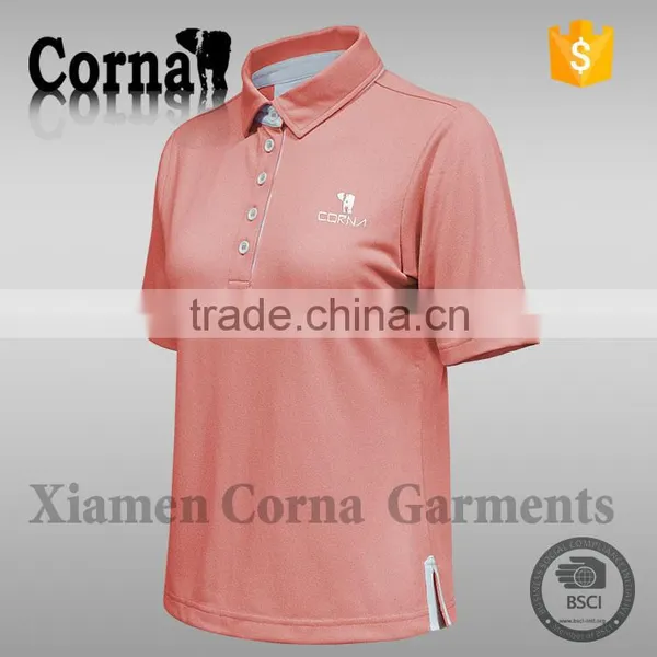 Original 100% Polyester Pique Fabric Short Sleeves Outdoor Sport Colorful Plus Size Women Blank Knitted t Shirt photo-2