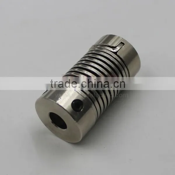 YUMO (LP D27 L50 10X10) Aluminium Shaft Couplings Spring Bellows Encoder Couplings photo-4