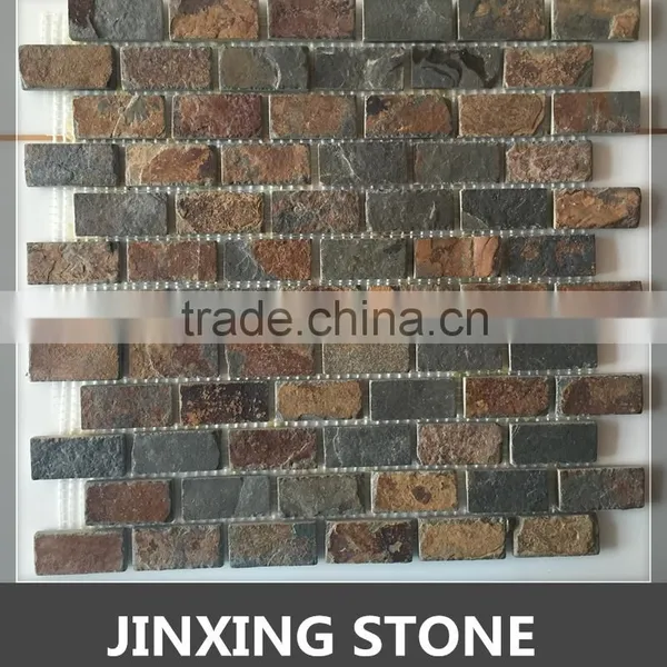 Rusty Slate Mosaic Stone