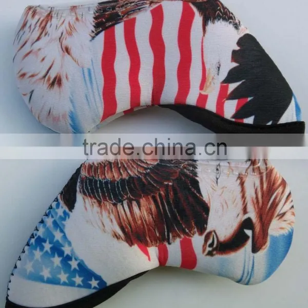 PU Leather Golf Putter Cover Iron Cover photo-3