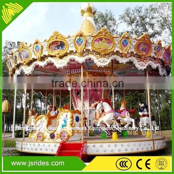 Amusement Park Rides Carousel Kids Ride on Toys Carousel for Sale Merry go Round photo-2