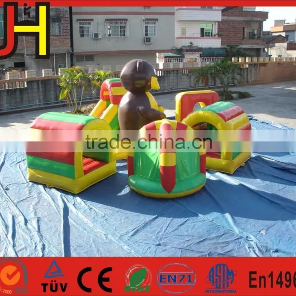 5 in 1 Squirrel Theme Inflatable Combo photo-5