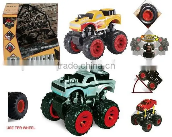 Novely 4 WD Friction Car With TPR Soft Wheels photo-3