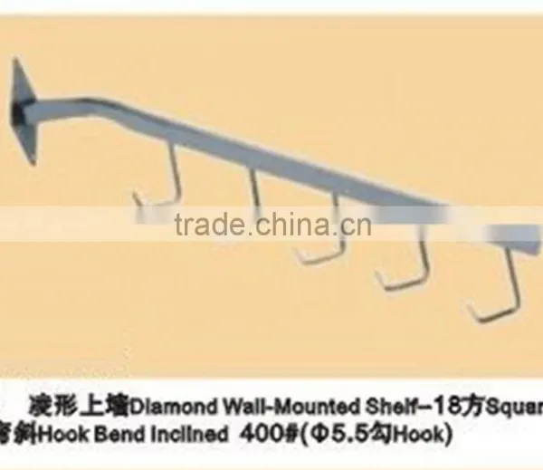 Good Chrome Metal Hanging Clothes Display Hook photo-3