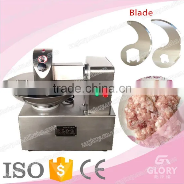 High Quality 5L Mini Stainless Steel Electric Meat Bowl Cutter Price photo-2