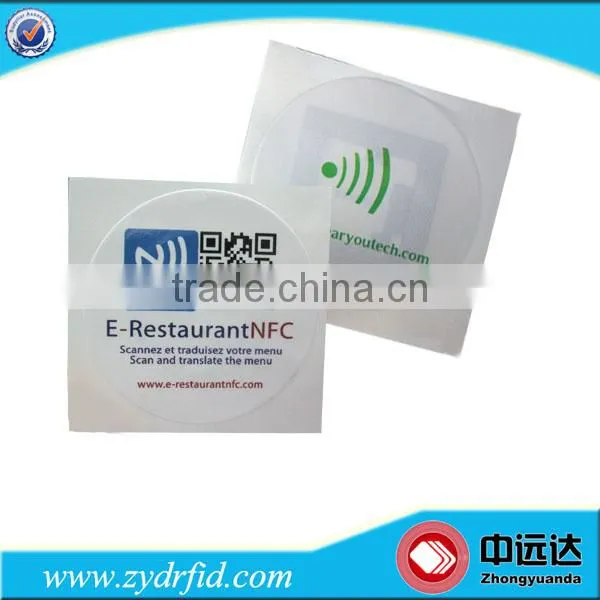 Customized Printing 13.56mhz Anti-metal RFID Tag Ntag213 NFC Tag Sticker photo-5