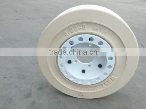 Tyre Manufacturers in China Solid Rubber Tyre 4.00-8 for Lawnmow photo-5