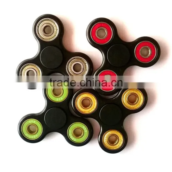 2017 Hot Sales Tri Spinner Fidget Toy With Hybrid Zro2 Ceramic Bearing 608 Bearing photo-3