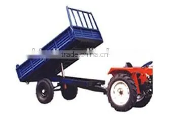 Tractor Two Wheel Tipping Trailer photo-2