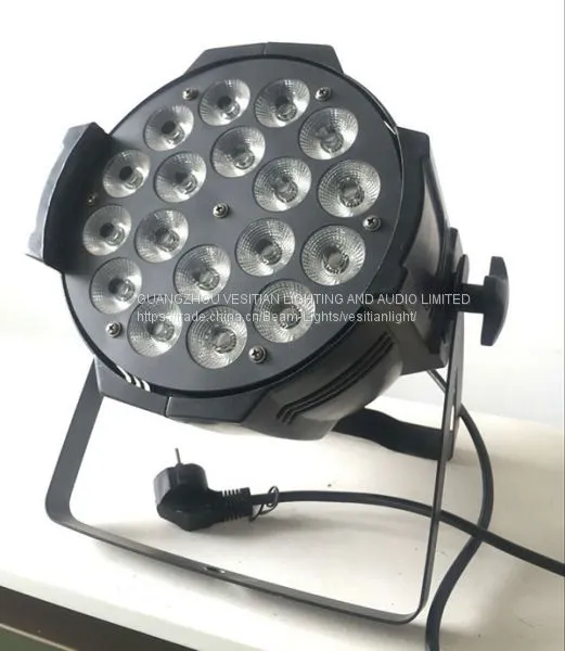 DMX 18 штук 15Вт RGBWAUV 5 в 1 светильник LED PAR для внутренней сцены photo-5