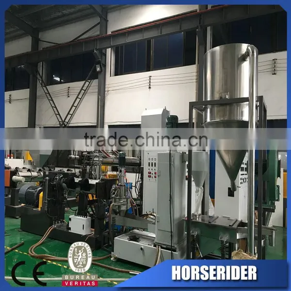 Waste Plastic pc Defroster Granulator Pelletizing Recycling Line/pc Windshield Heater Scraps Grinding Recycling Plant photo-3