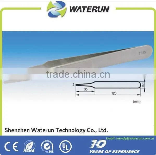 Eyelash Stainless Steel Tweezers/straight Tweezers/curved Tweezers Manufacture photo-3