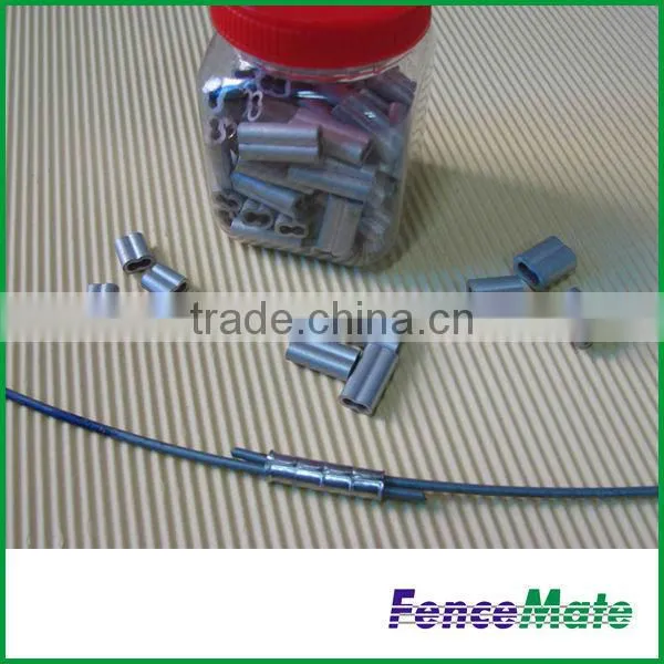 Vineyard Trellis Gritted Aluminum Crimp Sleeve