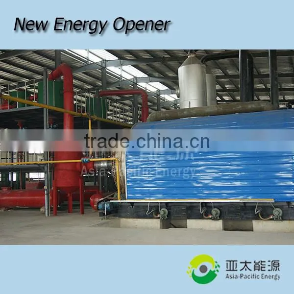 Environmental Waste Tyre Recycling Machine Pyrolysis Oil Price Lower photo-2