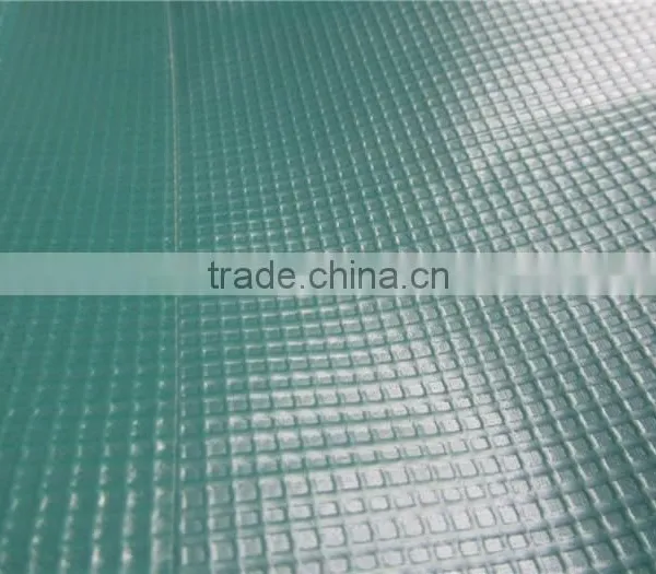 Dark Green Gas Proof Tarpaulin, Top Grade PVC Laminated Tarp, Waterproofing Polyester Tarpaulin photo-3