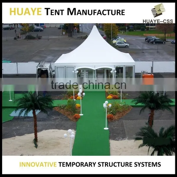 Special Design Pagoda Tent White Pvc or Glass Walls photo-3