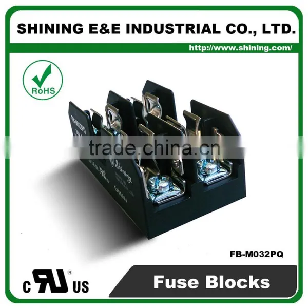 FB-M032PQ Equal To Bussmann 600V 30 Amp 2 Pole 10x38 Midget Fuse Box photo-3