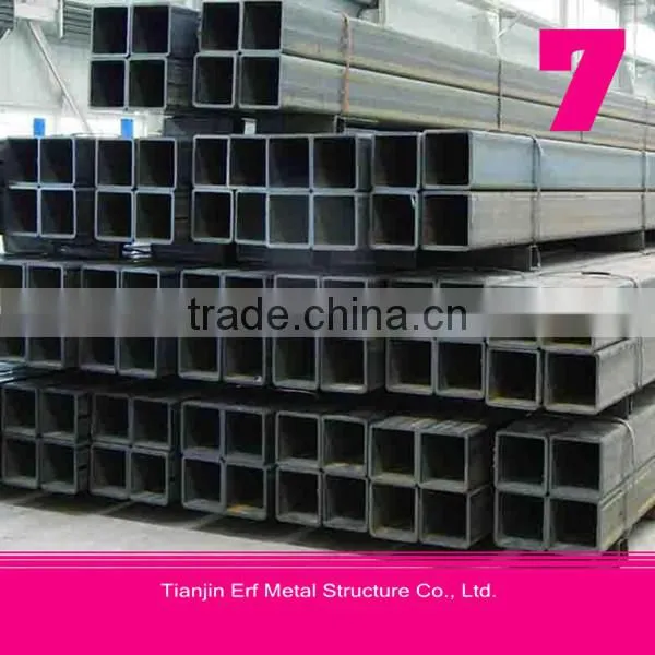 Construction Material Wholesale Hot Dipped Galvanized Square Tube photo-2