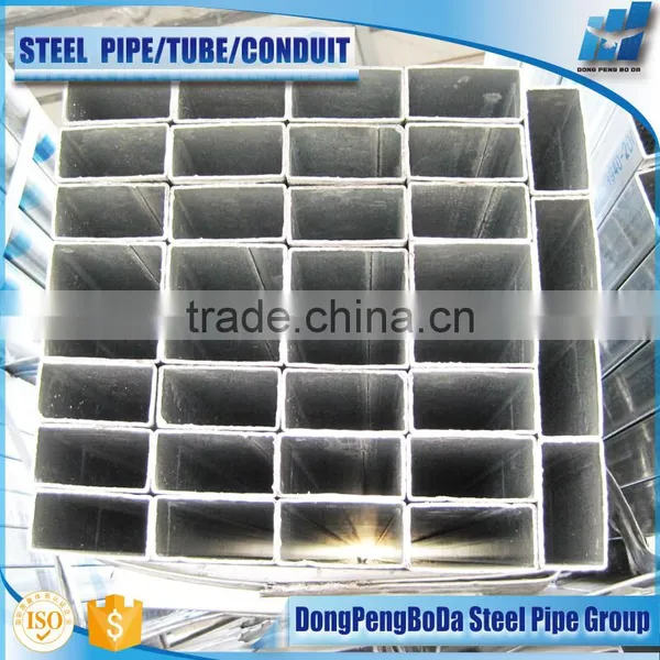 75*150mm HOT Dipped Galvanized GI Square Steeltube photo-2
