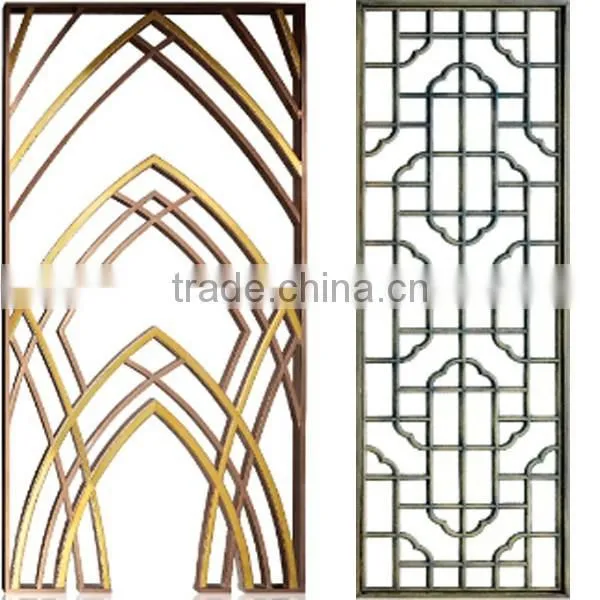 2015 Fashion Design 304 Stainless Steel Home Room Partition Panels photo-3
