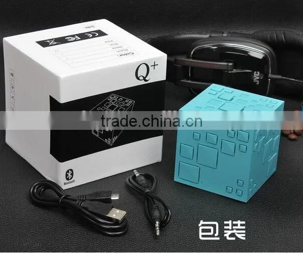 New Arrival Magic Cube Wireless Bluetooth Speaker With LED Flashlight/FM Radio Portable Q Plus Rubik's Cube Bluetooth Speaker photo-6