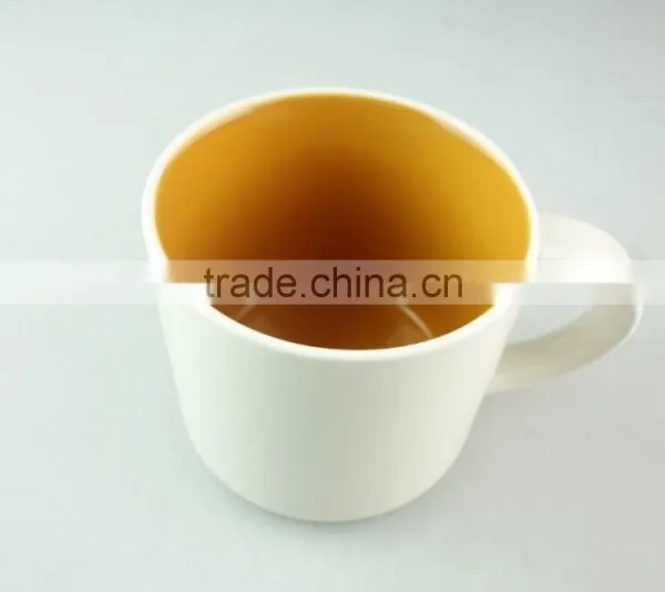 Cheap Stock Hot Sale 15oz Ceramic/porcelain Coffee Mug Hot Sale Inside Color Printing photo-2