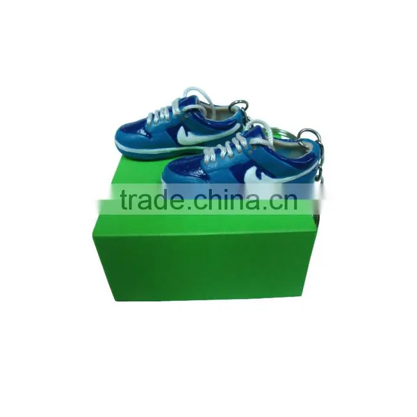 Customized 3d Sneaker Keychain/3D PVC Keychain