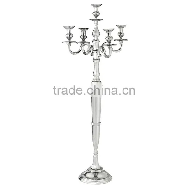 2017 New Design Shiny Wedding Candelabra