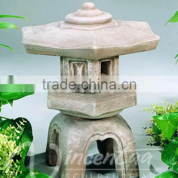 Wholesale Outdoor Decorative Antique Hand Carved Marble Japanese Stone Lantern photo-3