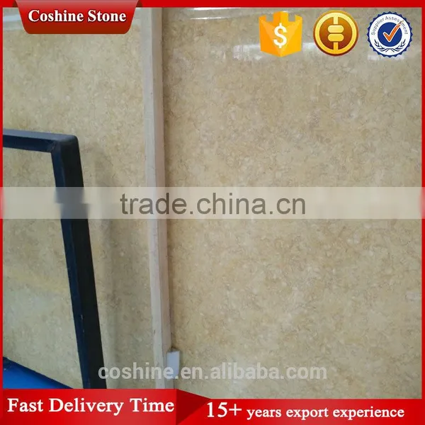 2017 Customized Cheapest Beige Marble Slab photo-4