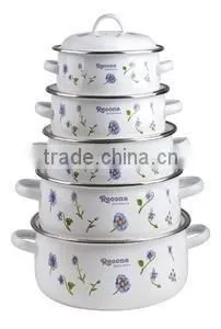 Hot New Products 16-24cm 673DB Enamel Casserole Cookware photo-2
