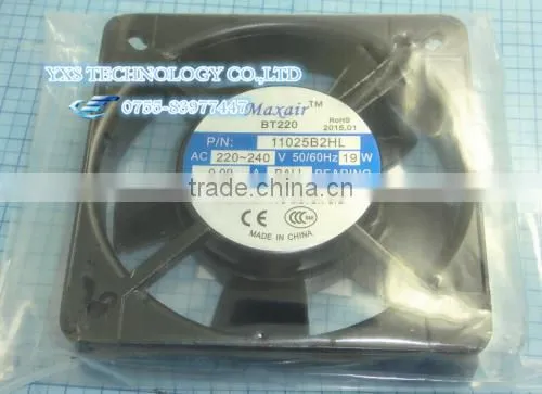 Kind Shooting Maxair Cooling Fan BT220 PN11025B2H 220~240V 19W Double Ball Bearing 11025B2H In Stock photo-3