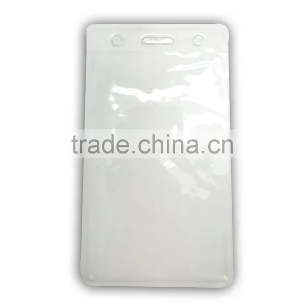 4.5" * 2.5" ID Badge Holder Without Metal Clip, Name Tag Holder, ID Card Holder With Clip photo-2