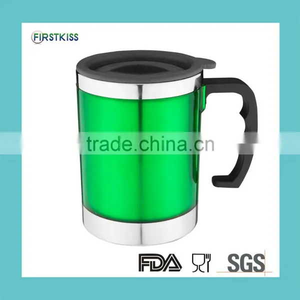 Plastic + Stainless Steel Termos Travel Mug Thermo Starbucks Coffee Cups Mug photo-2