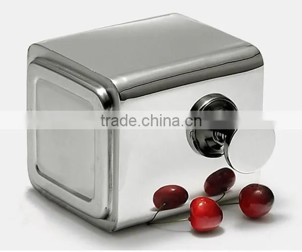 1.2L Stainless Steel Square Ice Wine Bucket for Restaurant photo-3
