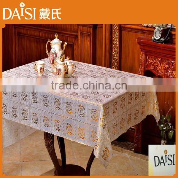 Custom Vinyl Tablecloths Home Decorative Table Cloth Wipe Easy Tablecloths photo-5