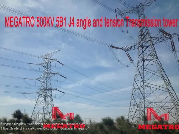 MEGATRO 500KV 5B1 J4 Angle and Tension Transmission Tower photo-2