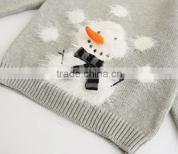 Latest Knitted Pullover Baby Christmas Sweater Designs for Kids photo-4