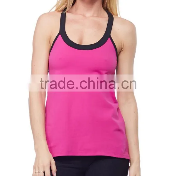 New Arrival Cheapest Factory Wholesale Polyester Tank Tops photo-3