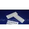 High Temperature Resistance White Electrothermal Ceramic Steatite Plate / Parts