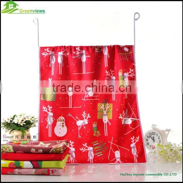 Custom Printed Linen Tea Towel Kitchen Use 100% Microfiber Tea Towel/microfiber Dish Towel/dish Cloth photo-3