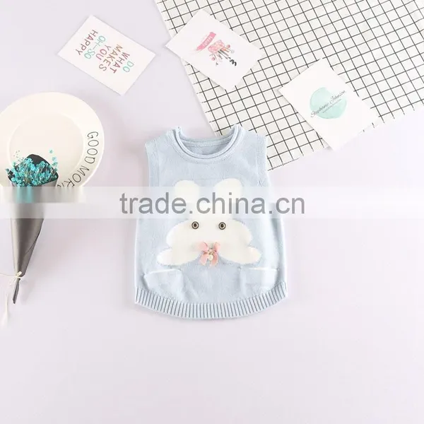 B21665A Wholesale Cheap Baby Cute Cartoon Sweater Vest photo-5