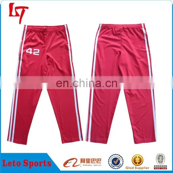 Cusual Printing Training Long Sports Baseball Pants/colorful Fashion Baseball Trousers Wear photo-5