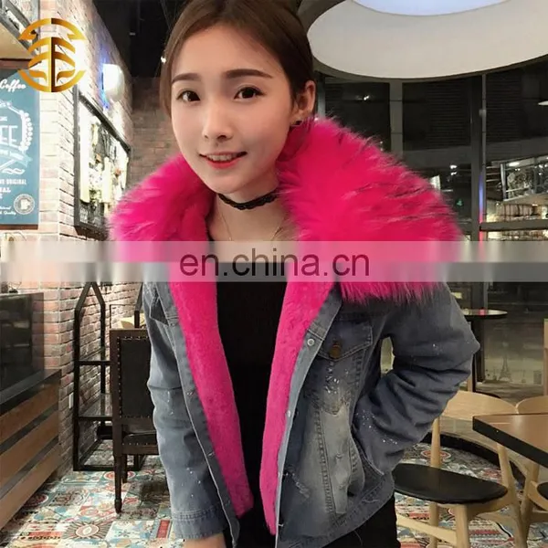 Wholesale Fashion Raccoon Fox Real Fur Parka