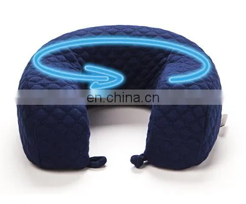 Factory High Quality Cotton Filled Adult Travel Pillow photo-6