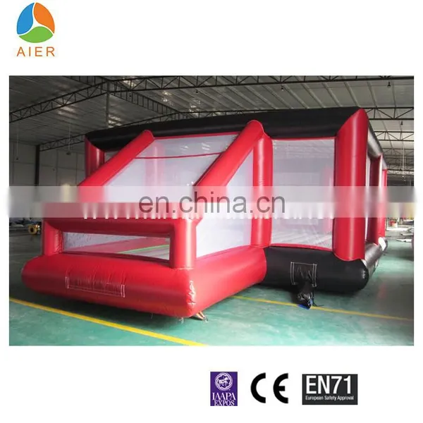 AIER Newest Design Giant Inflatable Panna Soccer Field/inflatable Football Pitch photo-4