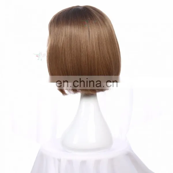 Attractive Girl Bob Synthetic Best Hair Wig Cosplay Anime Wigs for Bald Women photo-4